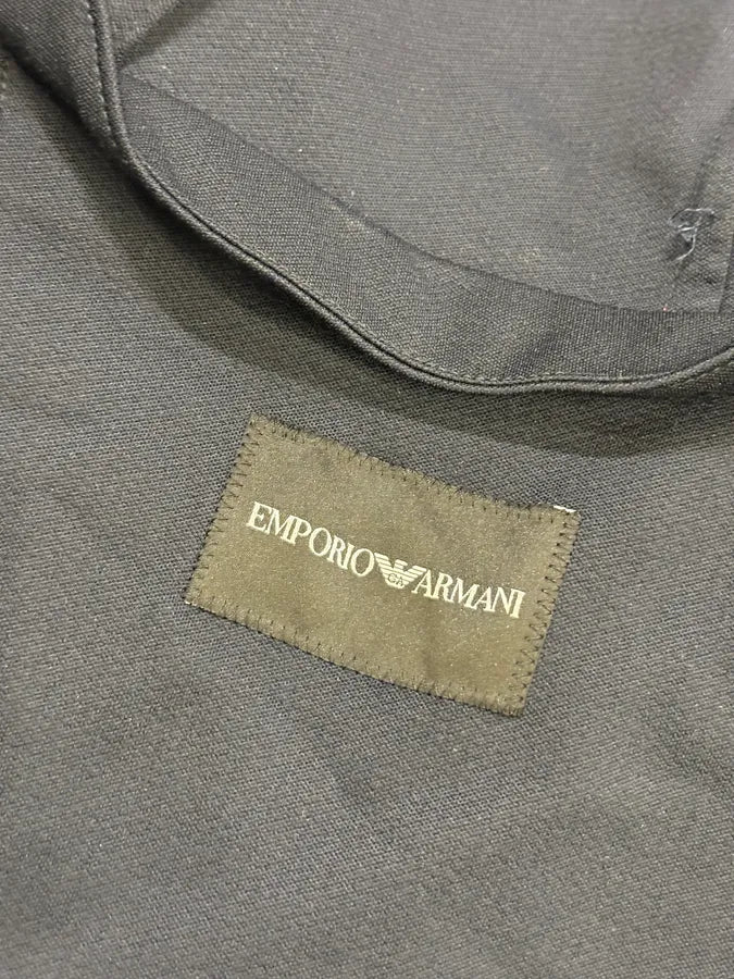 AW2013 Emporio Armani Navy Wool Layered Blazer Jacket WiUFyIY 9