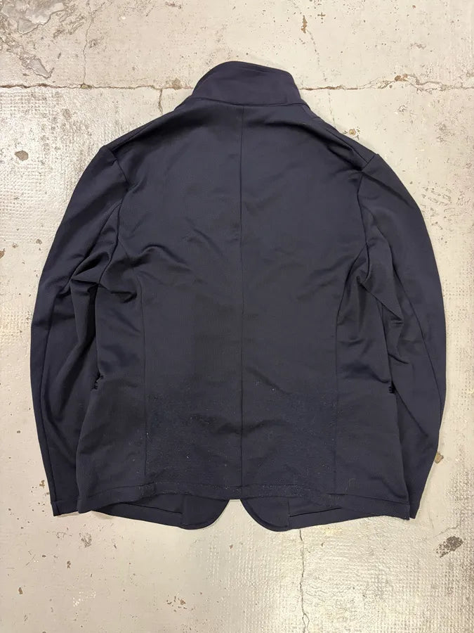 AW2013 Emporio Armani Navy Wool Layered Blazer Jacket WiUFyIY 4