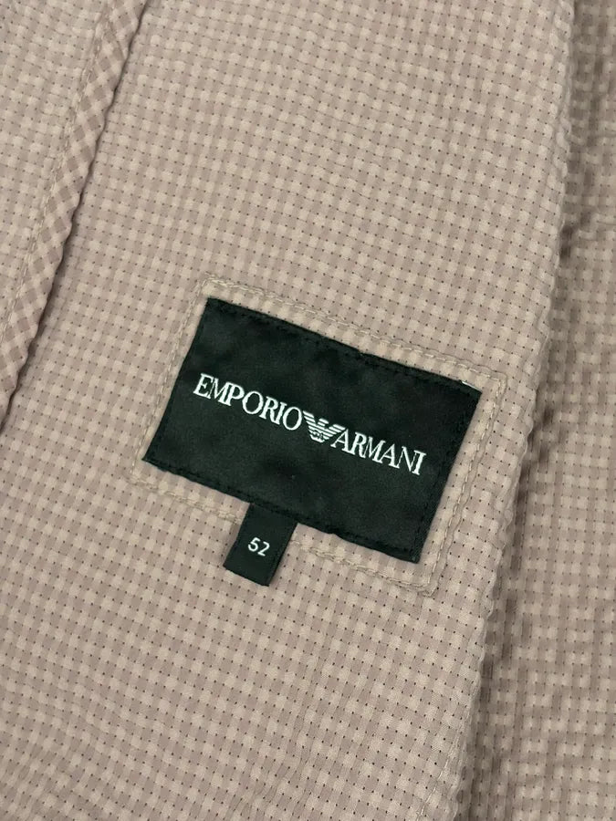 AW2020 Emporio Armani Rose Nylon Windbreaker Jacket daelMqK 8