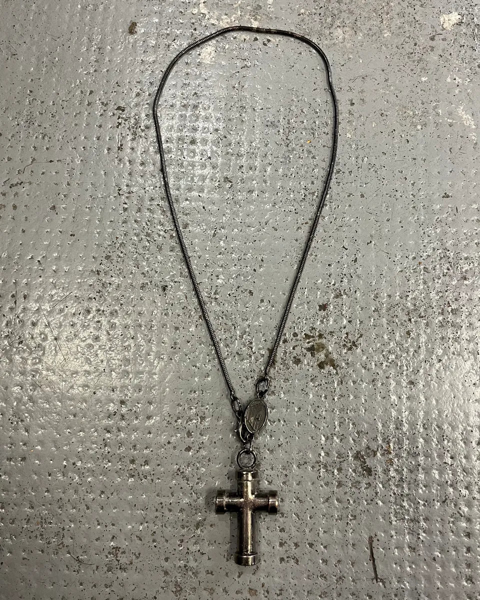 Emporio Armani Stainless Steel Cross Pendant Necklace vzbBfIn 1