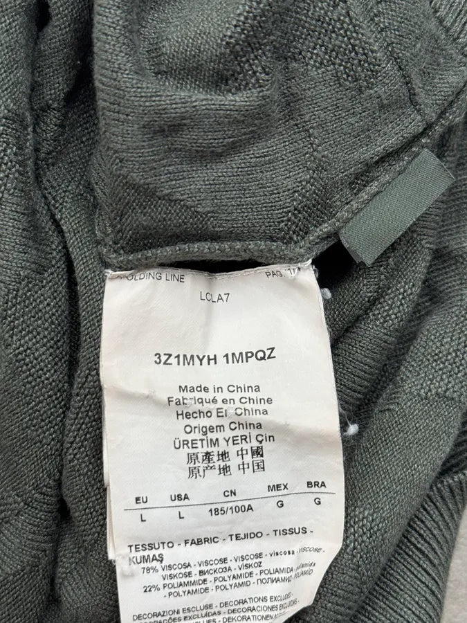 Emporio Armani Tern Olive Relief Sweater gEQGAbJ 9