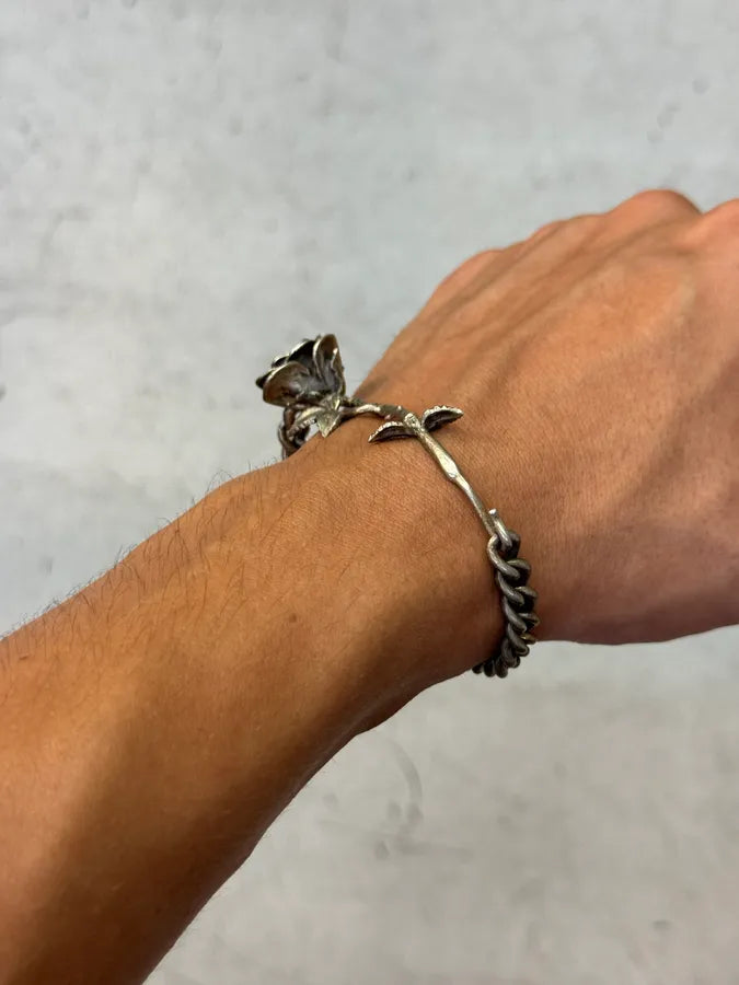 Enfants Riches Deprimes Sterling Silver Rose Bracelet ArwoQfY 5