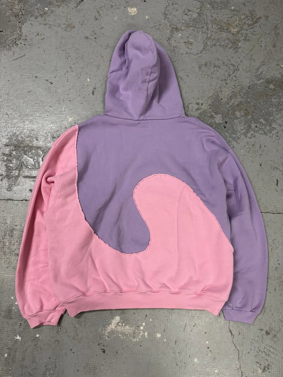 ERL Wave Purple Cozy Knit Hoodie (XL) GOJUiur 1