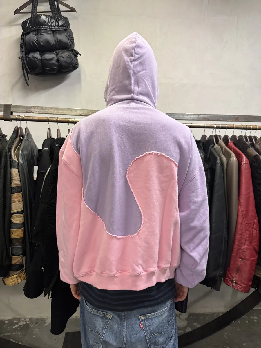 ERL Wave Purple Cozy Knit Hoodie (XL) GOJUiur 4