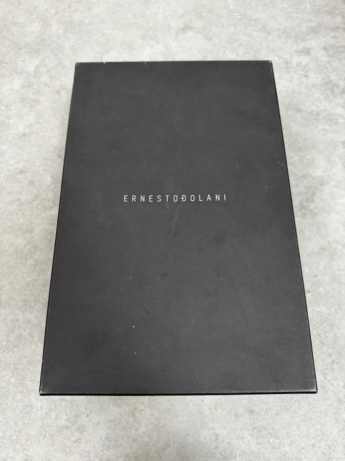 Ernesto Dolani Brown Eroded Suede Leather Boots hsGclzh 9