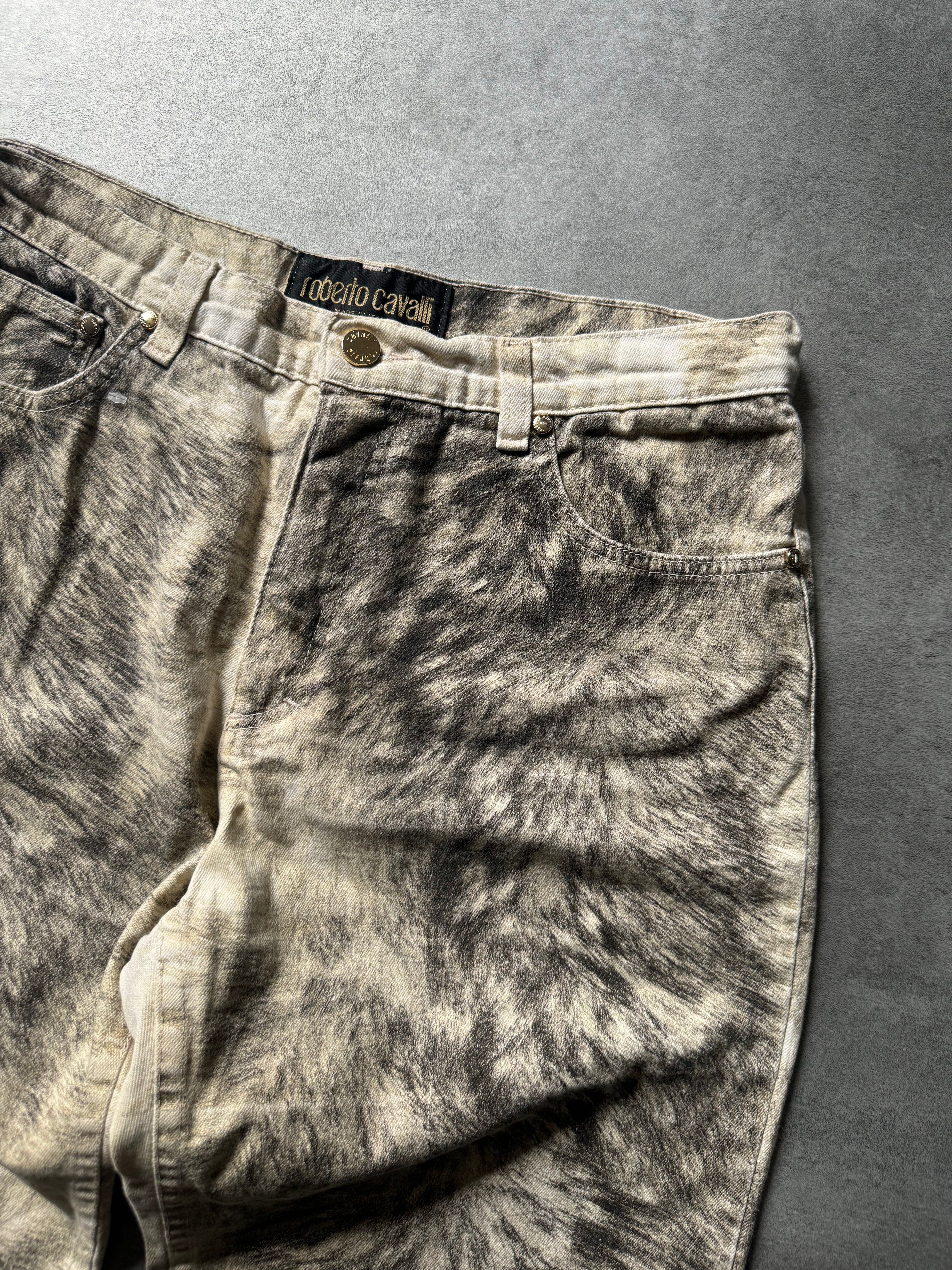 AW1999 Roberto Cavalli Heavy Animal Pants (S) - 8