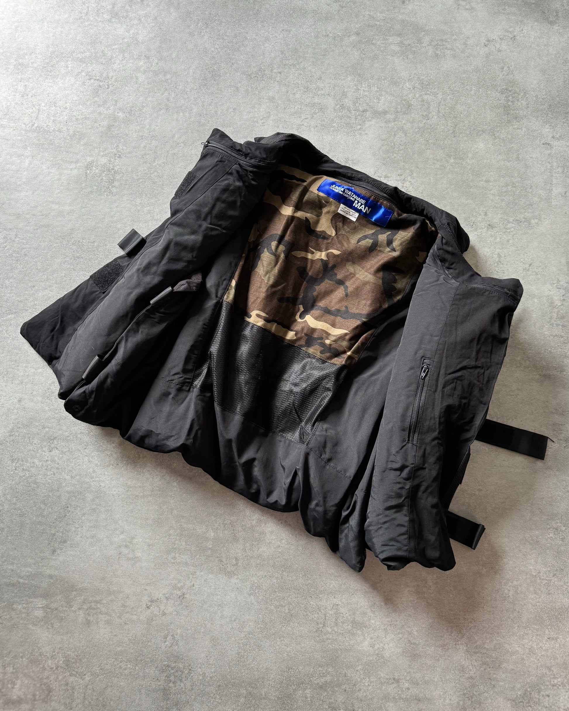 SS2019 Junya Watanabe Ballistic Bullet Proof Padded 2 in 1 Vest (M) - 8