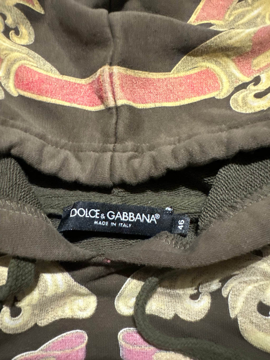 2000s Dolce & Gabbana Royal Fleur de Lys Dynasty Hoodie  (S) - 8