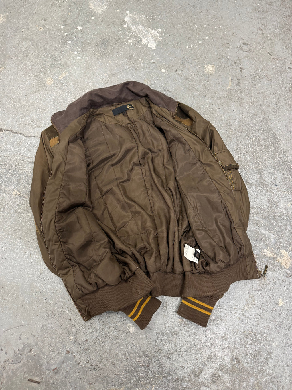 AW2006 Cavalli Brown Multi Pockets Utility Jacket (L) - 7