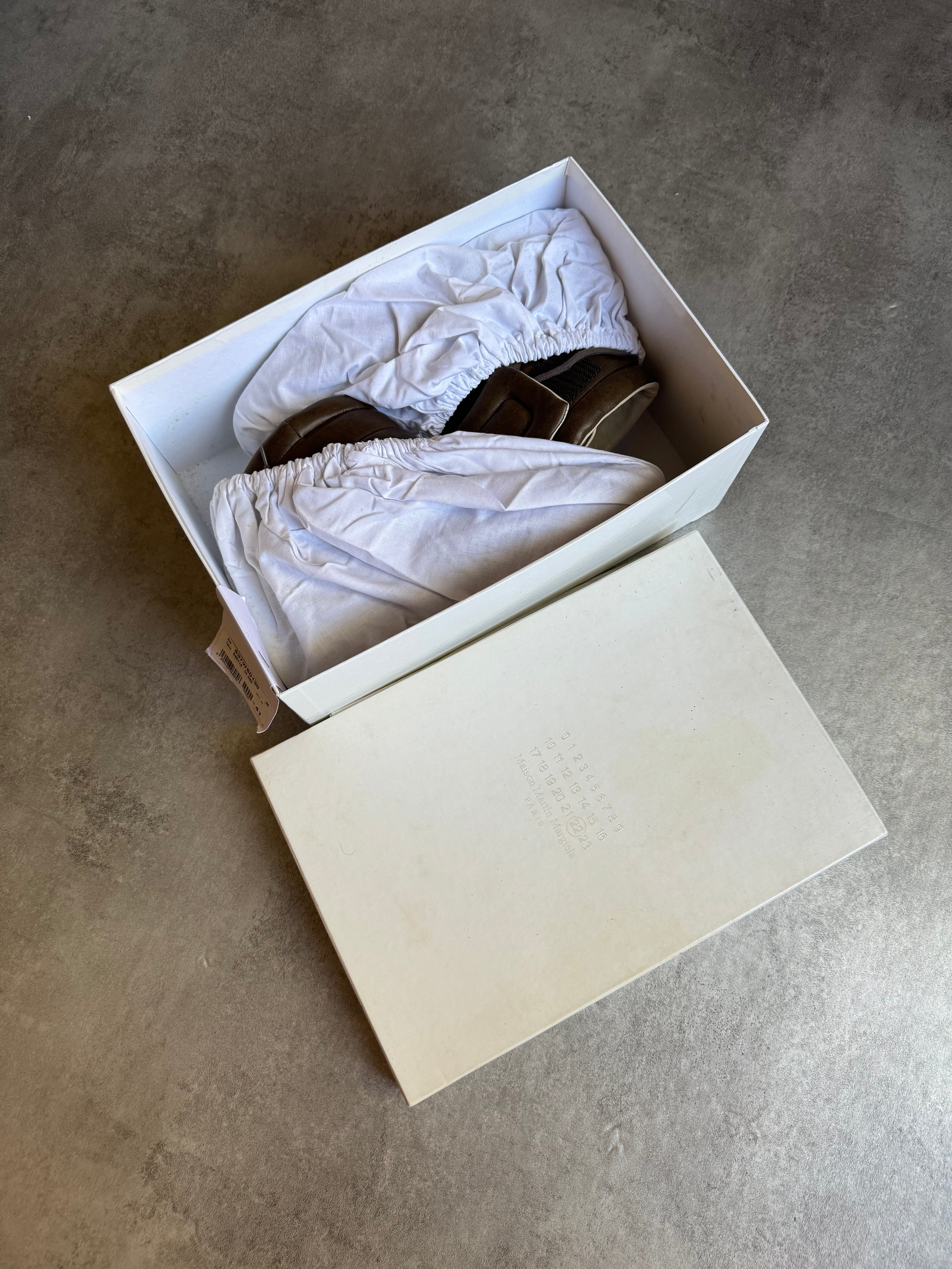 AW2014 Maison Margiela Future High Brown Leather (41) - 11