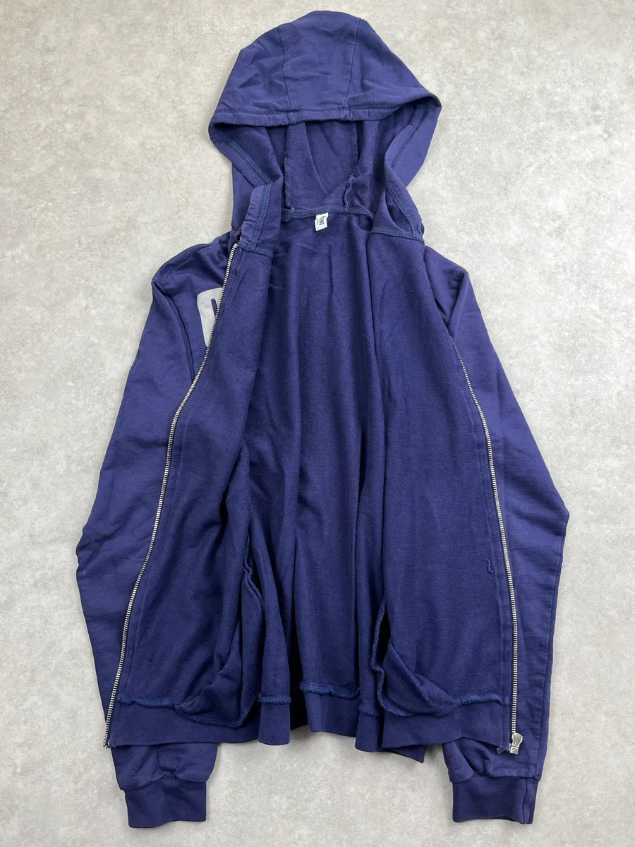 Moschino Purple Go Slogan Logo Zip-Up Hoodie fGRAAdsu 8