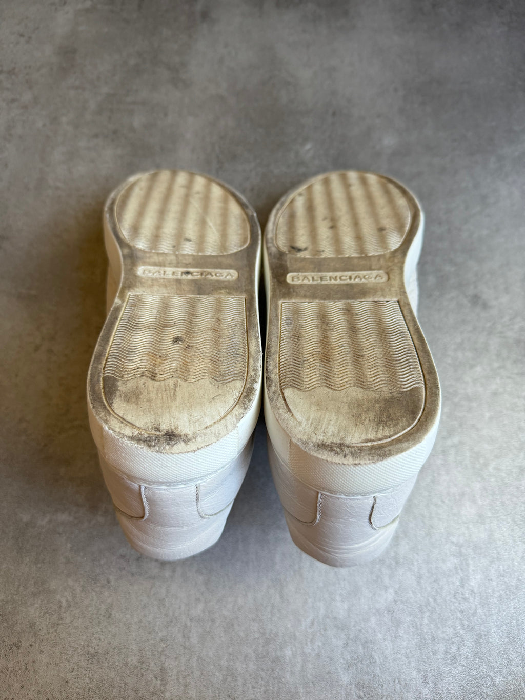 Balenciaga Arena Low White Leather (43) - 5