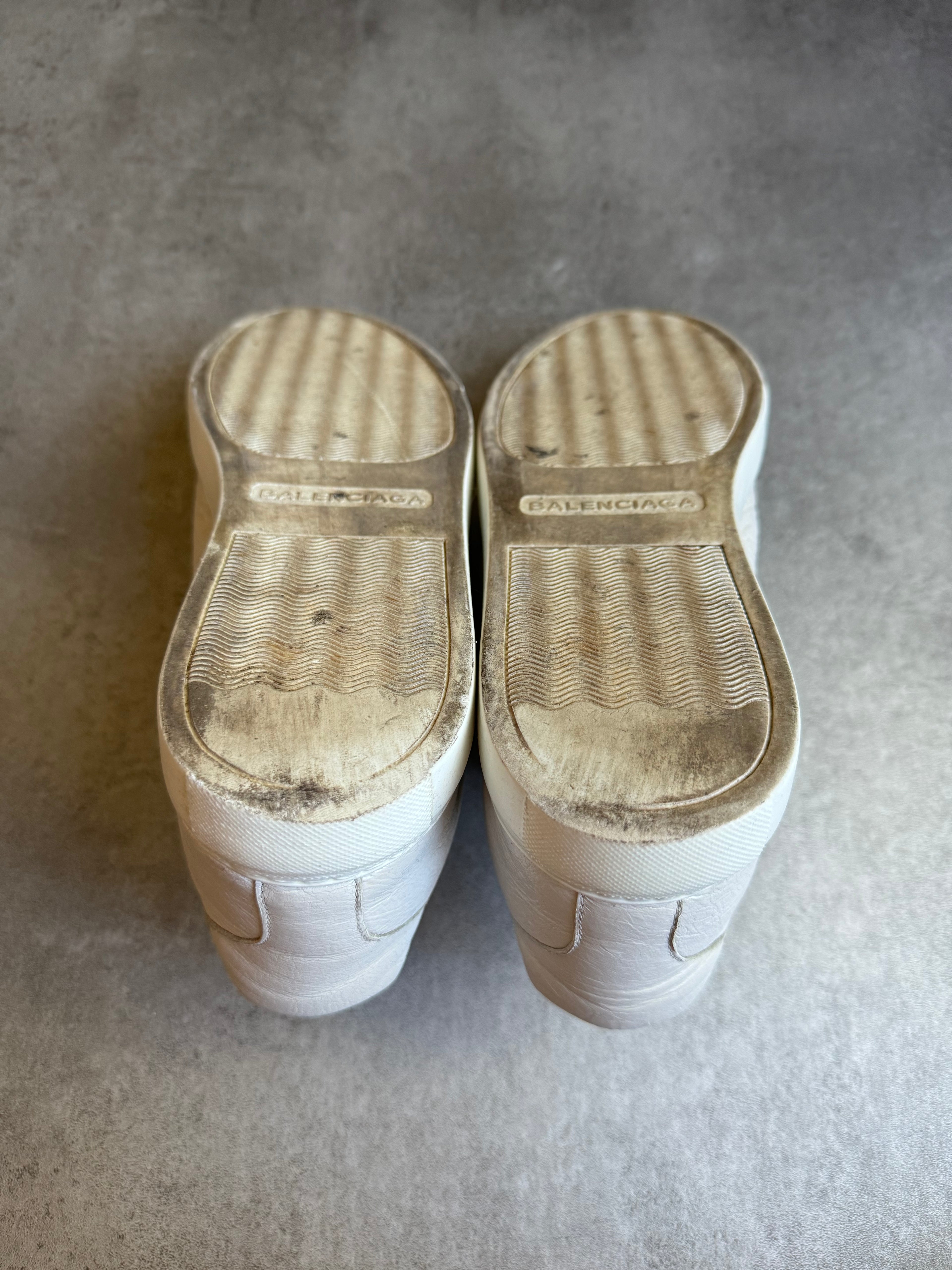 Balenciaga Arena Low White Leather (43) - 5