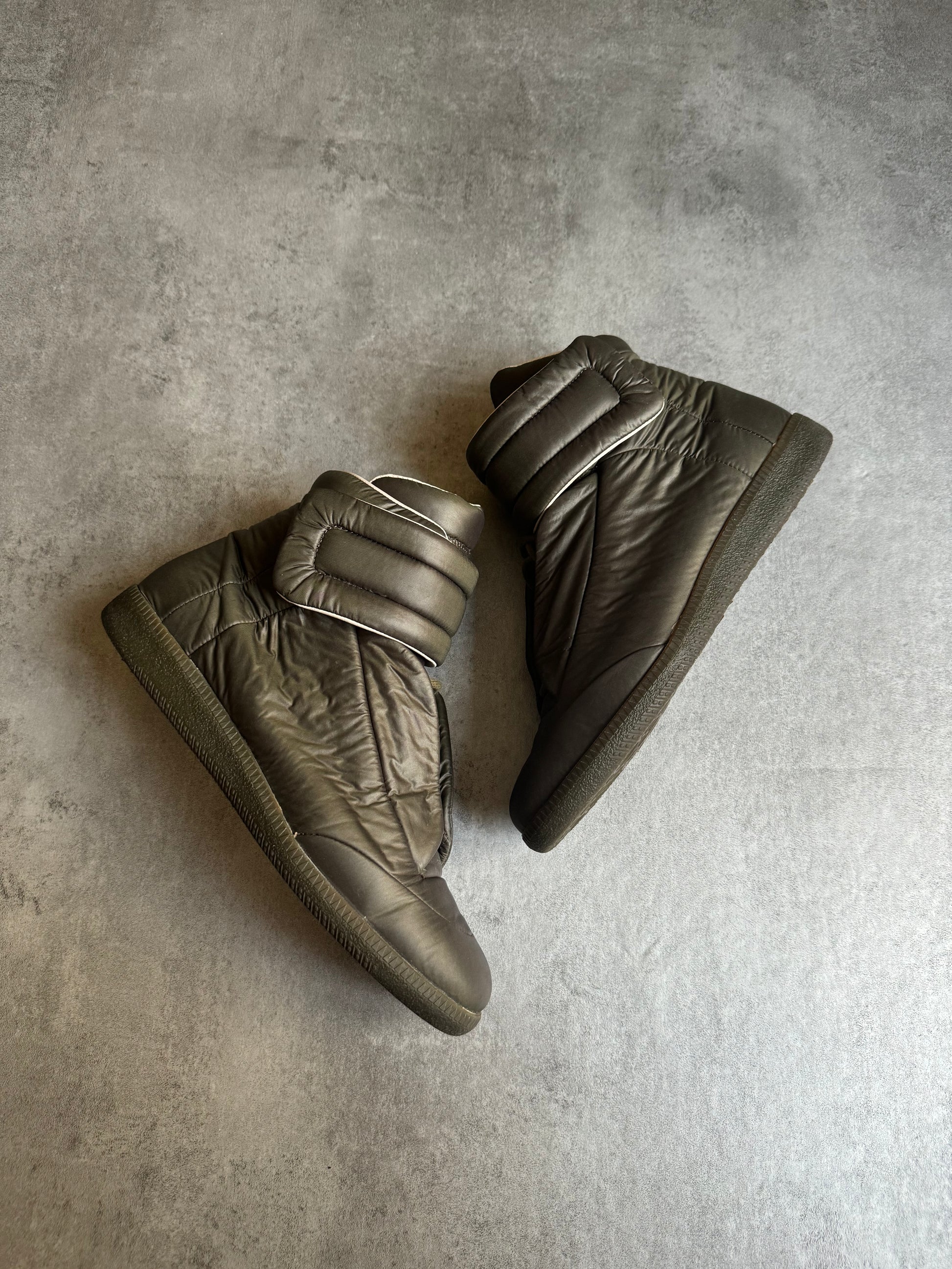 Maison Margiela Future High Olive Puffer Shoes 41eu us8 Dolce Vita Hub