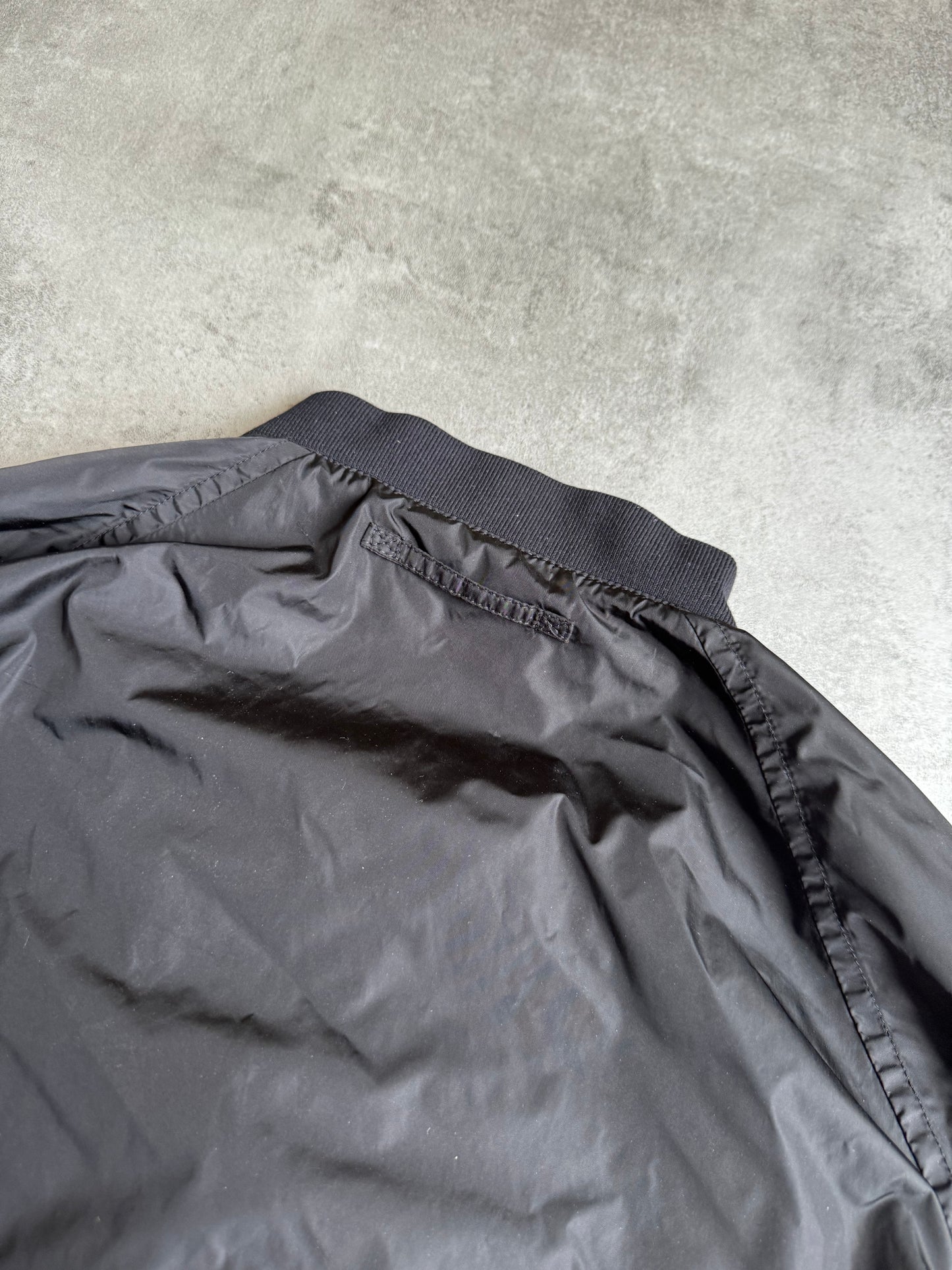 SS2006 Prada Black Light Rain Jacket  (L) - 5