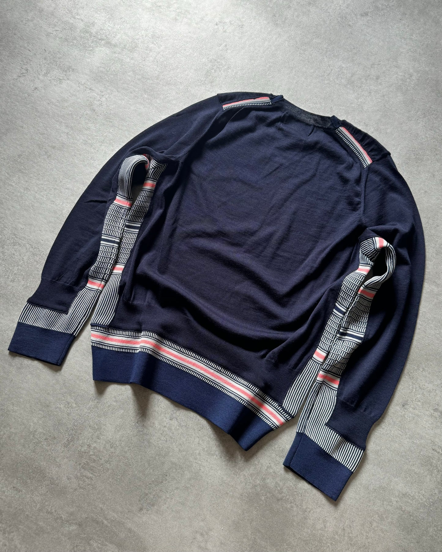 SS2006 Comme des Garçons Homme Plus Navy Sweater (L) - 3