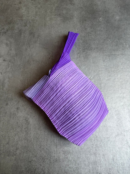 SS2024 Issey Miyake Pleats Please Polyester Purple Tote Bags (OS) - 5