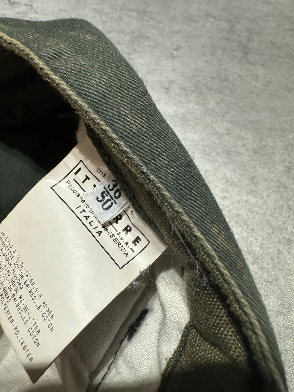 AW2006 Dolce & Gabbana Army Navy Naval Cargo Pants (XL) - 6