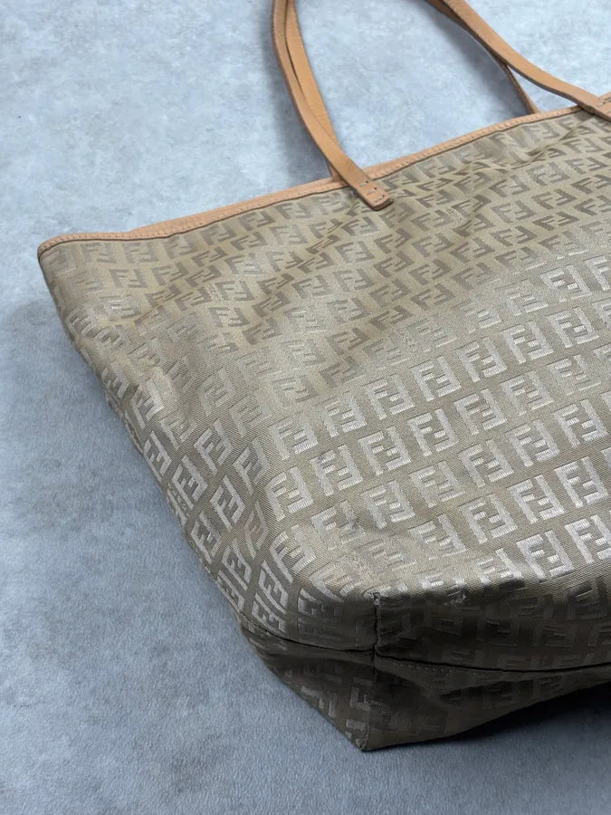 Fendi Beige Monogram Bag LVlVArR 6