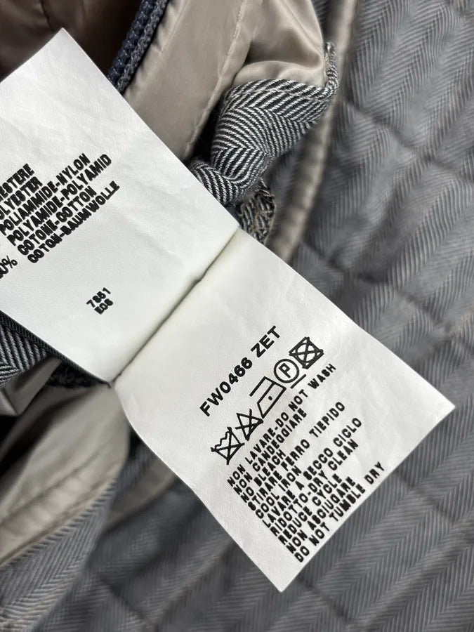 Fendi Beige Nylon Quilted Monogram Bomber Jacket tCyACoZ 12