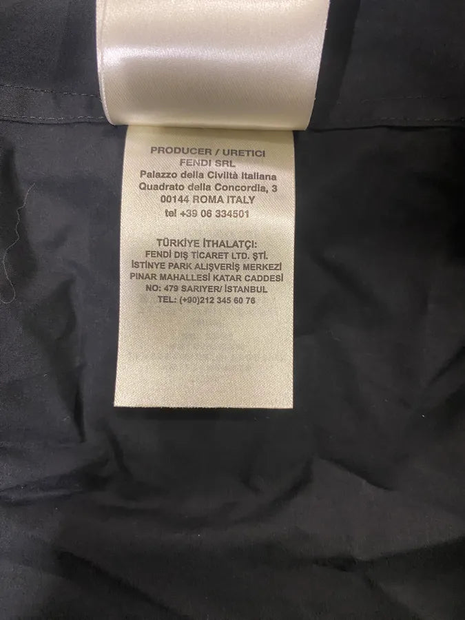 Fendi Black Monogrammed Mafia Shirt ubcgXfm 8