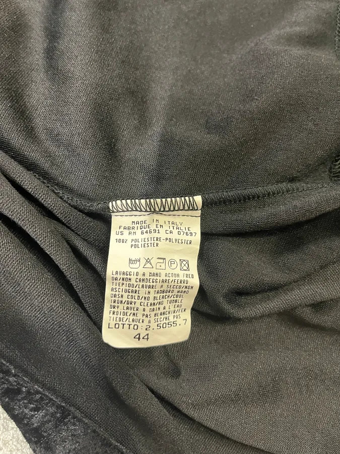Fendi Black Velvet Class Shirt UAeAOGx 6
