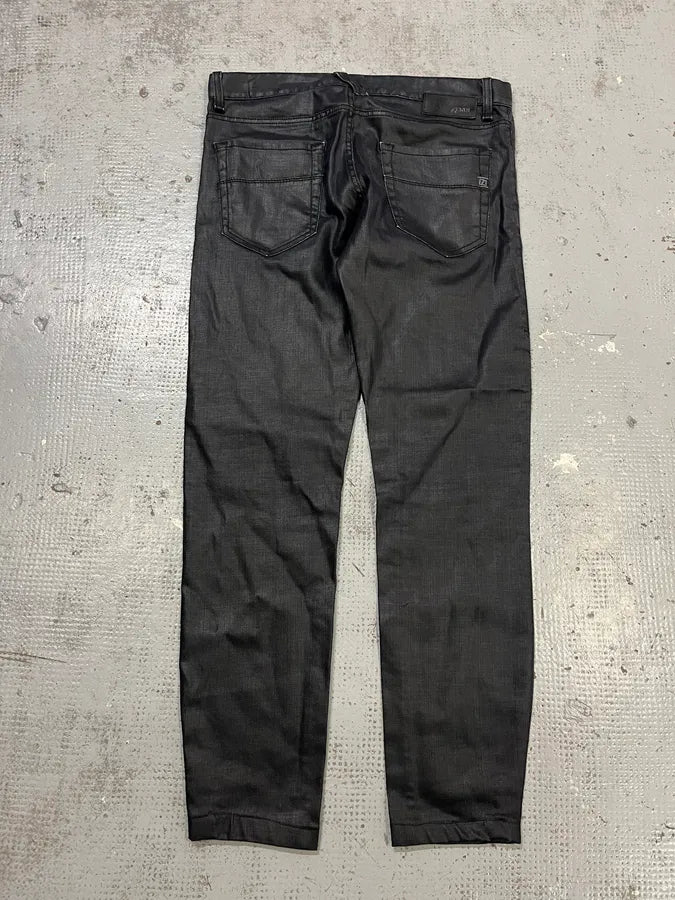 Fendi Black Waxed Slim Denim Jeans lFphSYq 6