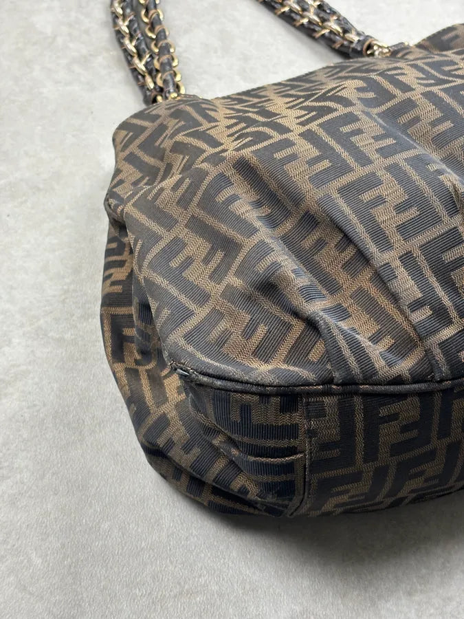 Fendi Monogram Brown Mia Bag HBpKqSf 13