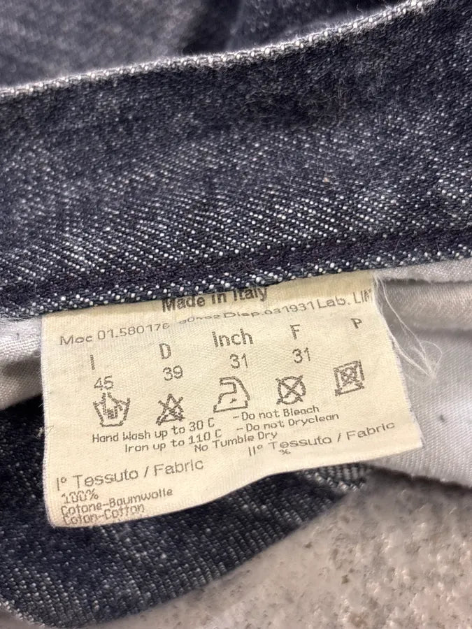 Fendi Navy Denim Distressed Floral Jeans eUAkilQ 9