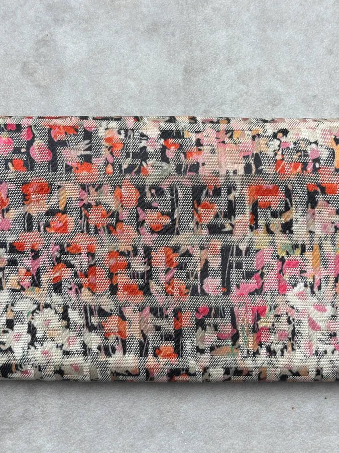 Fendi Pink Irregular Flower Baguette Bag QNlGfIV 14