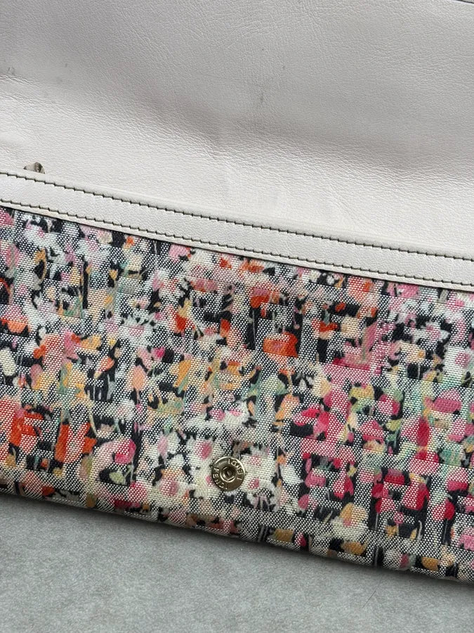 Fendi Pink Irregular Flower Baguette Bag QNlGfIV 10
