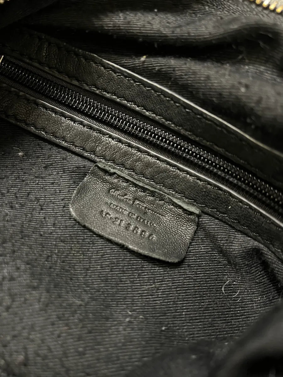 Ferragamo Hobo Black Leather Premium Bag (OS) PTgHxHH 9