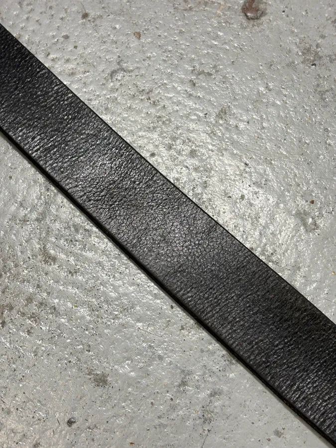 2000s Gianfranco Ferré Black Leather Logo Belt HeZqwXR 3