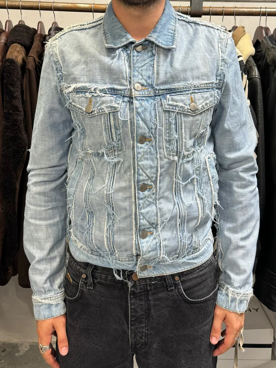 SS2005 Maison Margiela x H&M Reversed Denim Jacket Re-Edition qnvtEVS 1