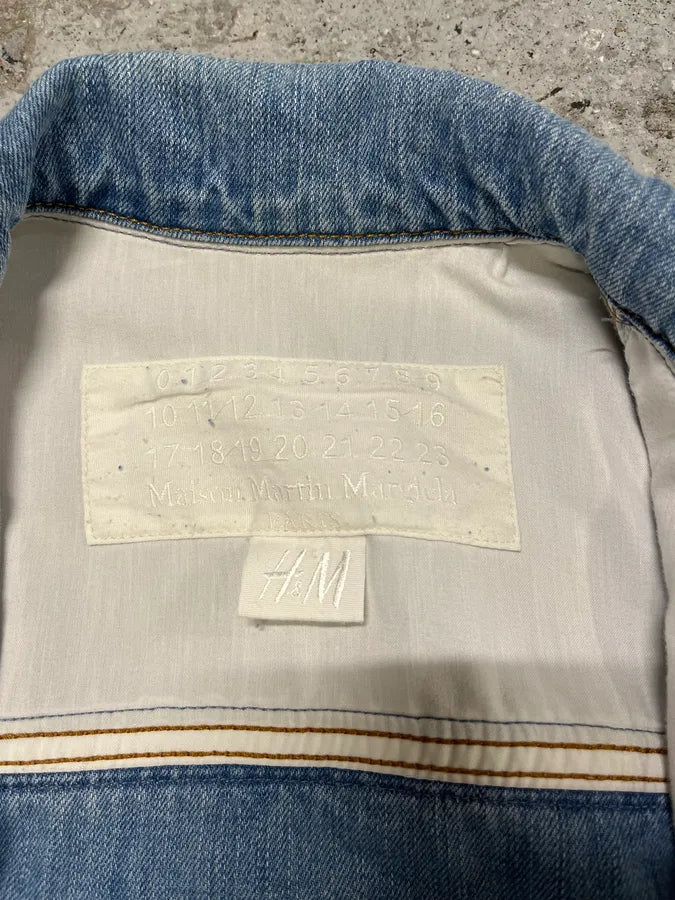 SS2005 Maison Margiela x H&M Reversed Denim Jacket Re-Edition qnvtEVS 8