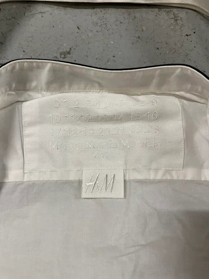 Maison Margiela H&M Smoking Trompe L’oeil Shirt IfqlqYW 6