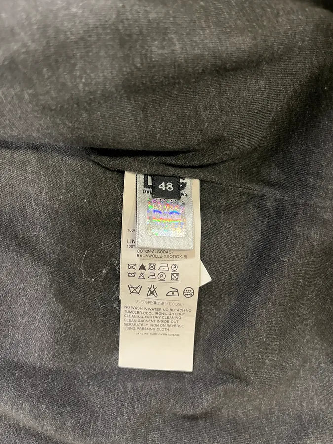 FW2008 Dolce & Gabbana Grey Tailored Zip-up Sweatshirt JYuOrWB 8
