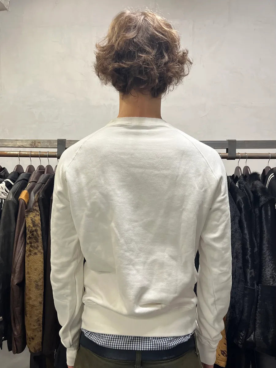 Dsquared2 Doberman Dog White Crewneck Sweater OzPjRcB 2
