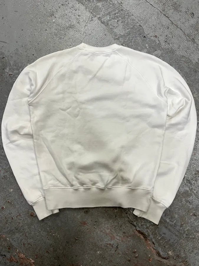 Dsquared2 Doberman Dog White Crewneck Sweater OzPjRcB 4