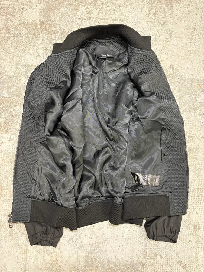 AW2015 Philippe Lin Black Contemporary Jacket (M) iaQbFjm 6