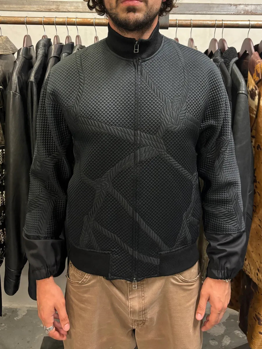 AW2015 Philippe Lin Black Contemporary Jacket (M) iaQbFjm 1