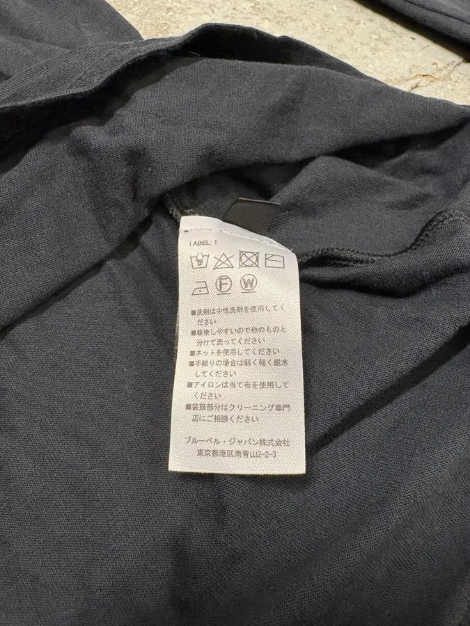 2000s Balmain Navy Buttoned Signature Longsleeves (S) PFZwEzc 11