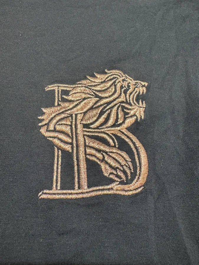 2000s Balmain Navy Buttoned Signature Longsleeves (S) PFZwEzc 7