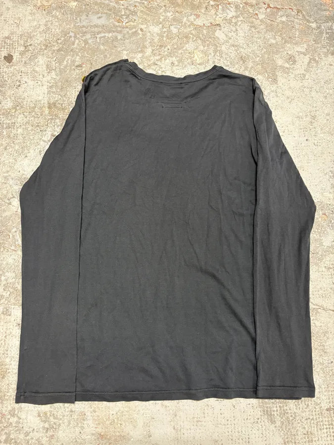 2000s Balmain Navy Buttoned Signature Longsleeves (S) PFZwEzc 5