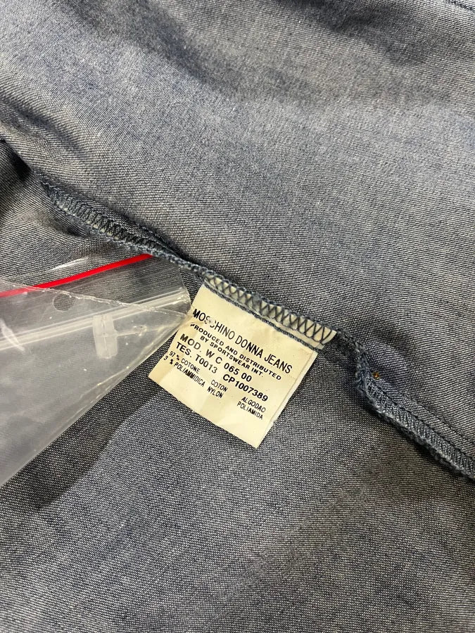 2000s Moschino Gradient Pink & Blue Shortsleeve Shirt (S/M) BLzklVz 6