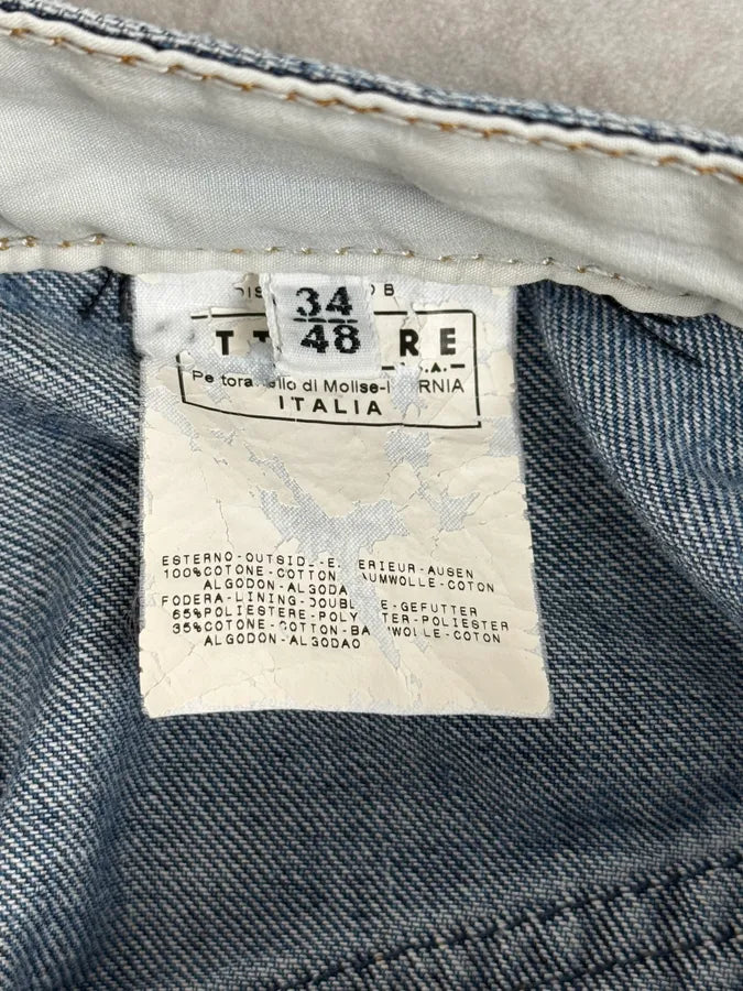 FW06 Dolce & Gabbana Blue Flat Pockets Jeans gNflHvK 10