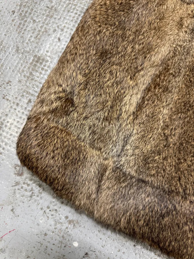 FW1993 Miu Miu Rabbit Fur Camel Vest tWdKSbP 5