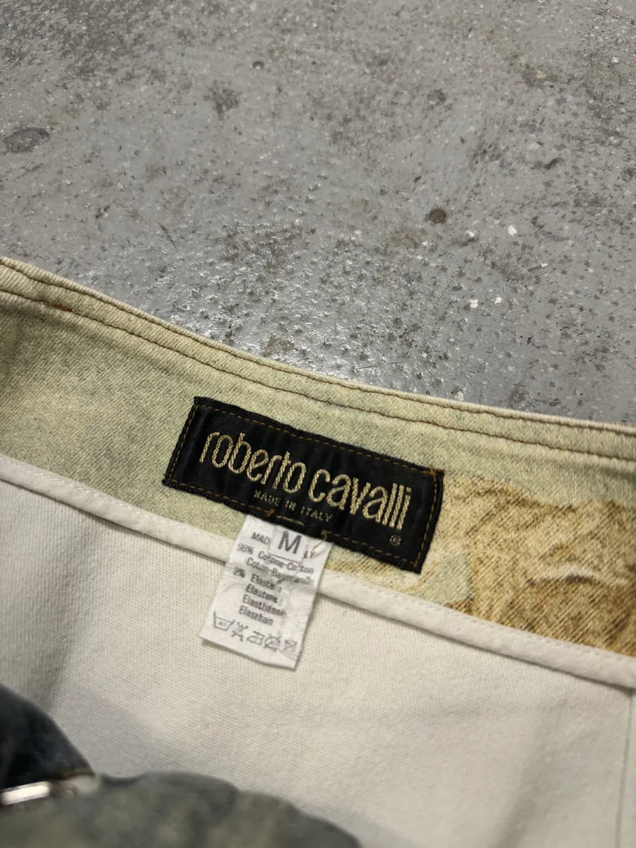 FW1994 Roberto Cavalli Renaissance Royal Print Buttoned Set BUtKzkj 13