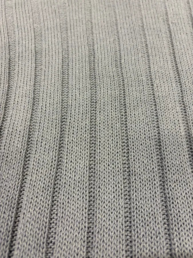 FW1995 Dolce & Gabbana Grey Wool V-Neck Sweater (M) cKfofKg 7