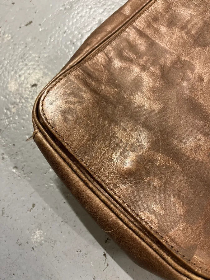 FW1995 Jean Paul Gaultier Dietrich Brown Leather Shoulder Bag YchXoLS 3